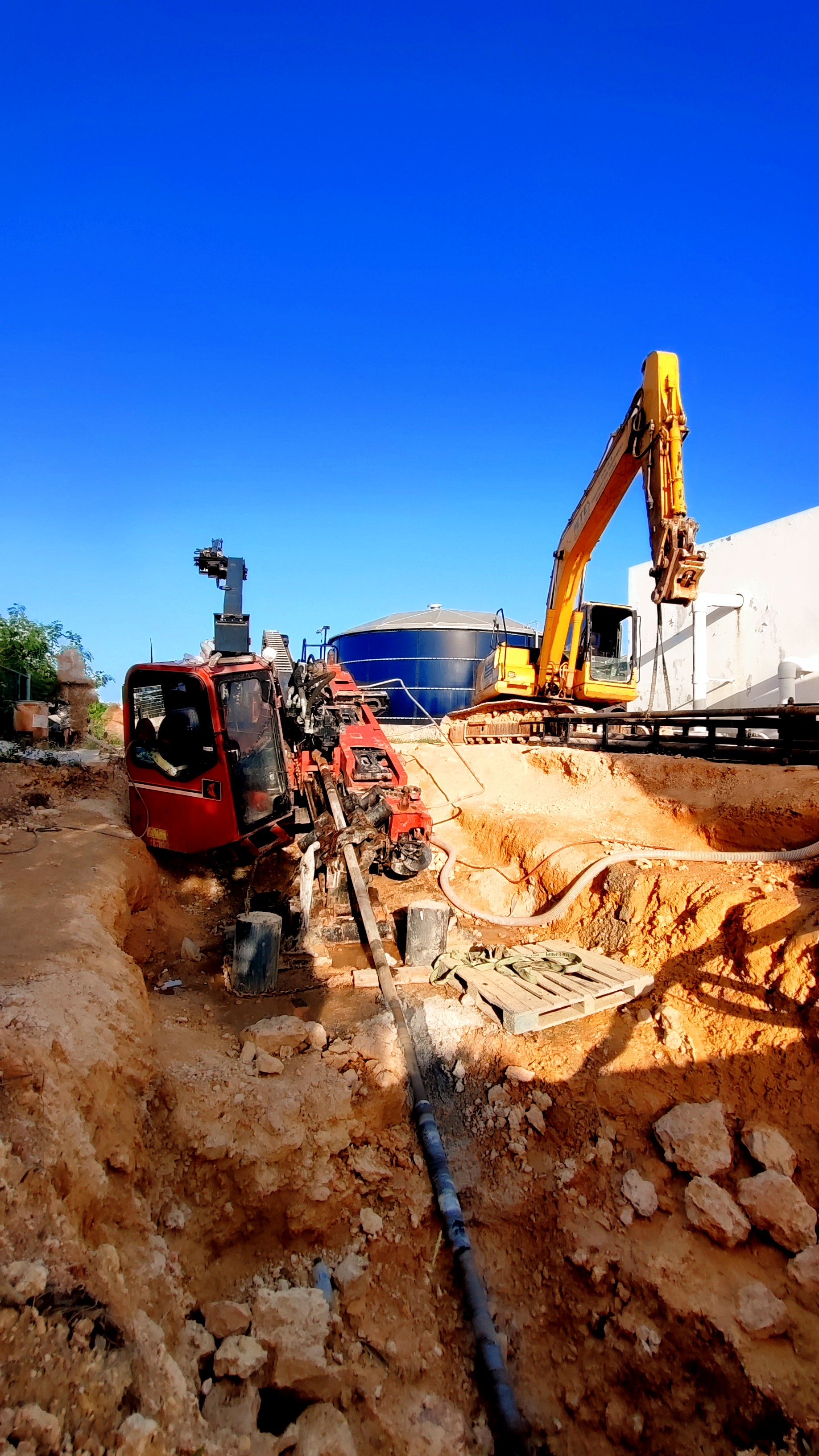 Obra HCC en campo - JCR Specialized HDD Services