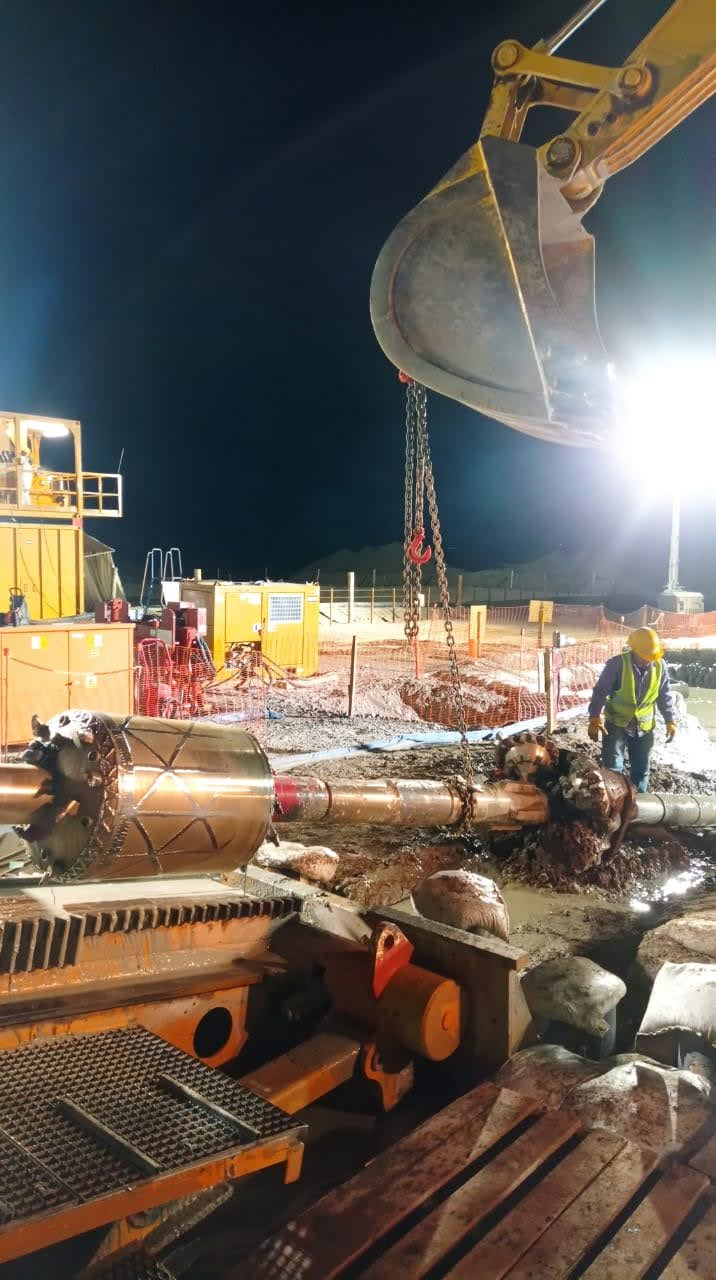 Proyecto HDD en ejecución - JCR